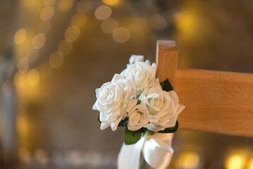 Beautiful bouquet of flowers for the background in the interior