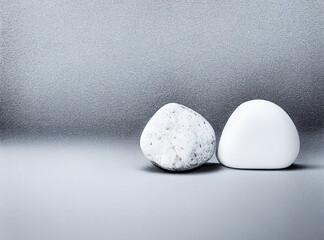 Small stone texture for background. abstract background with round pebble stones. stone wall texture photo