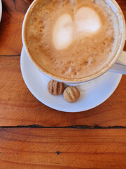 cup of cappuccino