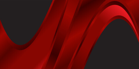 Abstract black and red background
