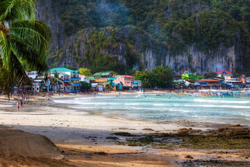 The Beach of El Nido, Palawan, Philippines