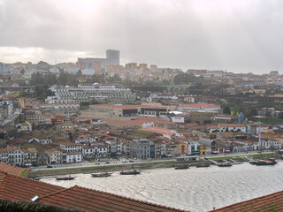 Architecture and streets of Porto, Portugal, colorful cities with various attractions.