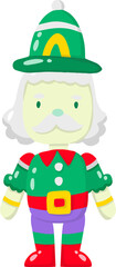 Hand Drawn Christmas Nutcracker guard illustration