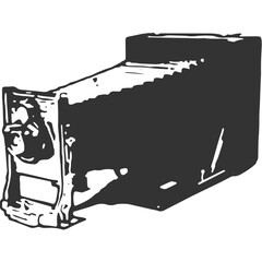 Camera Obscura Vintage Illustration Vector