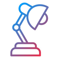 Desk Lamp Icon Style