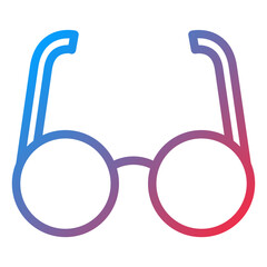 Glasses Icon Style