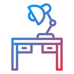 Table Lamp Icon Style