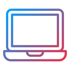 Laptop Icon Style