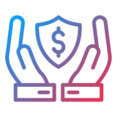 Obraz premium Insurance Icon Style