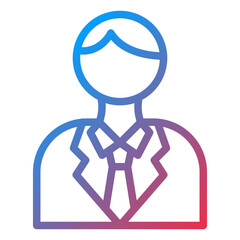 Businessman Icon Style
