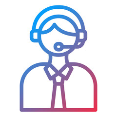 Telemarketer Icon Style