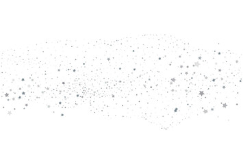 Light silver glitter confetti background. White festive texture.