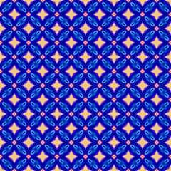 Fototapeta premium seamless pattern with blue flowers. can be use for fabric, cloth, package, wall, decoration, furniture, printing media, cover design