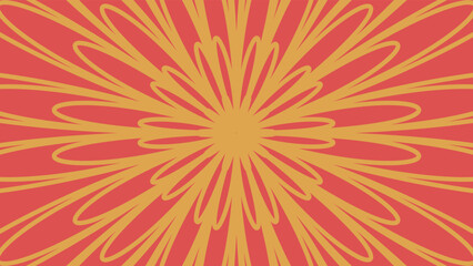 Beautiful colorful flower like pattern vector background design.