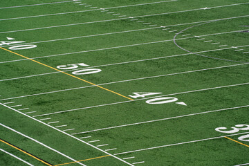 american football lacrosse field detail