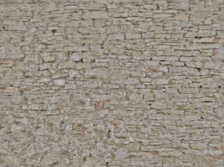 Vieux mure de pierre blanc - texture répétable sans couture (seamless)