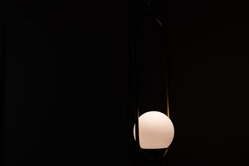 modern stylish designer lamp for interior lighting