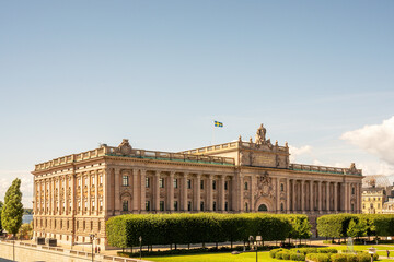 Obraz premium Stockholms Parliament Building