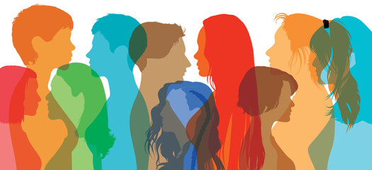 An online community of multiethnic women who talk and share ideas and information with each other.