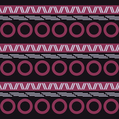 Beautiful hmong seamless pattern.navy blue and white background.Aztec style, embroidery,vector,illustration.texture,fabric,clothing,wrapping,decorations and carpet.Geometric ethnic oriental pattern.