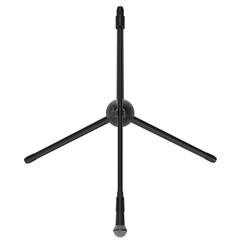 Naklejka premium 3D rendering illustration of a microphone on stand