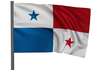 Fototapeta na wymiar Panama national flag