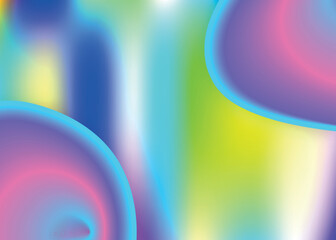Fluid background with liquid dynamic elements and shapes.