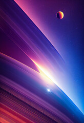 background with space