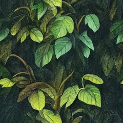 Jungle 04 (Seamless Pattern) © Gregor