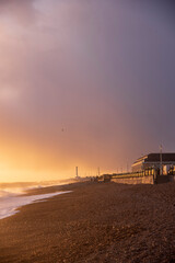 Hove Beach at Dusk