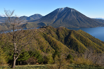 Climbing mountains in Autumn, Nikko, Tochigi, Japan 