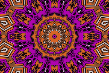 Ornament beautiful background geometric circle element