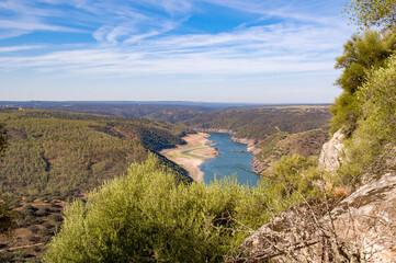 Fototapeta na wymiar Parque Nacional de Monfragüe, Cáceres, Extremadura.