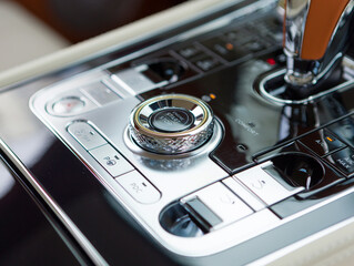 control washer driving modes and gearbox in a modern car