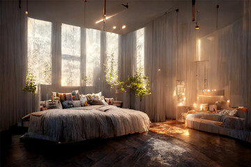 Ultra Modern bedroom interior design