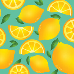 lemon and lime back ground pattern