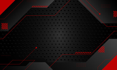 abstract futuristic gaming background overlay for copy space. metal plate wallpaper for live streaming monitor display © berkahjayamaterial