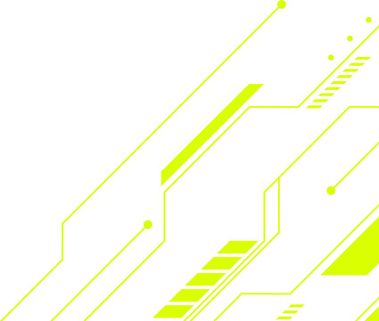 futuristic gaming overlay for design element copy space. modern shape for ornament live streaming HUD monitor display