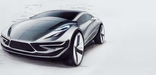 Futuristic car design