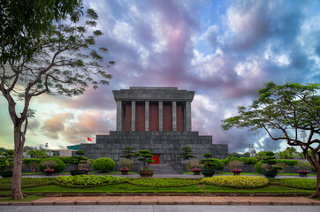 Ho chi minh mausoleum compound, Hanoi, Vietnam