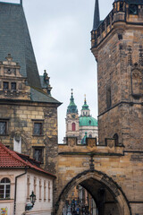 Fototapeta premium The end of The Charles Bridge
