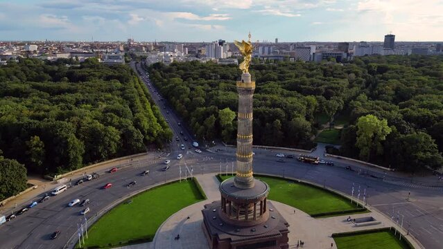 Golden Victory Column Victory in the German Danish War remembered