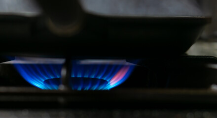 gas stove fire. expensive gas for the household.