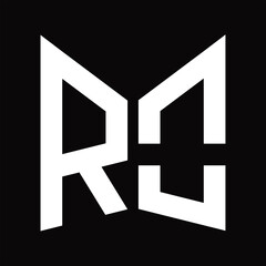 RO Logo monogram design template