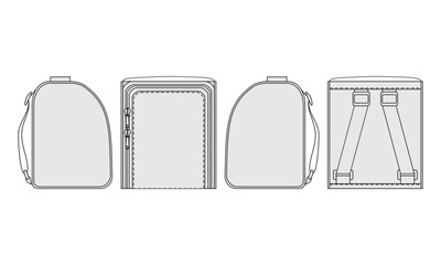 kids lunchbox vector