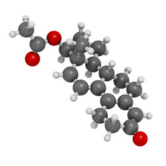 Trenbolone acetate cattle growth promoter.