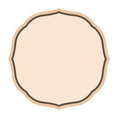 vintage frame. decorative frame