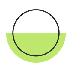 memphis geometric design element