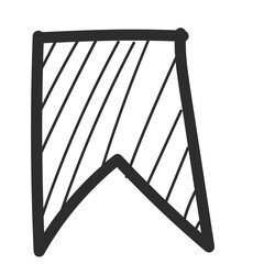 Hand drawn school doodle