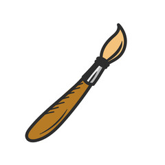 Hand drawn school doodle